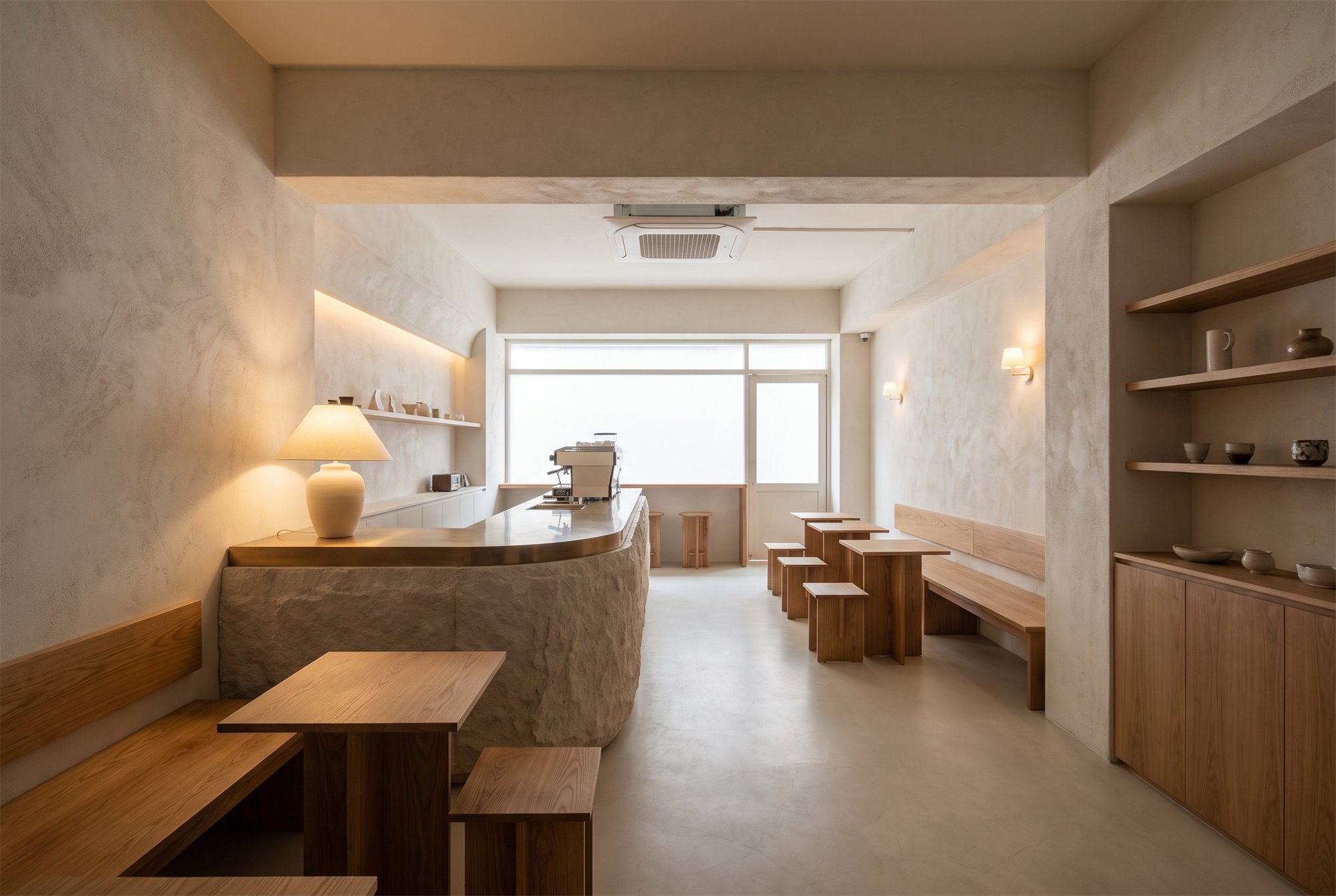 LAYERED GROUND — completed interior