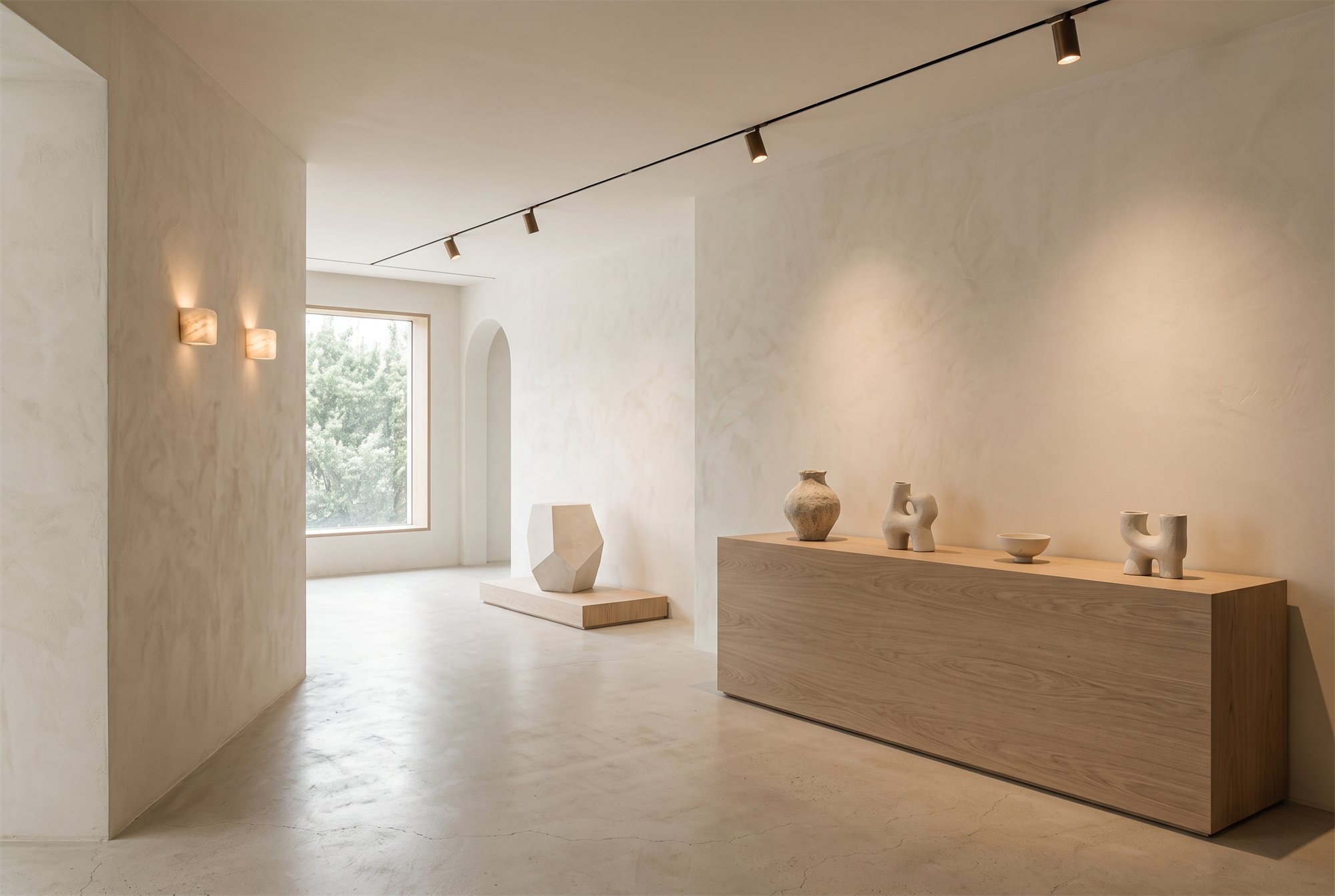 PALE OBJECTS — completed interior