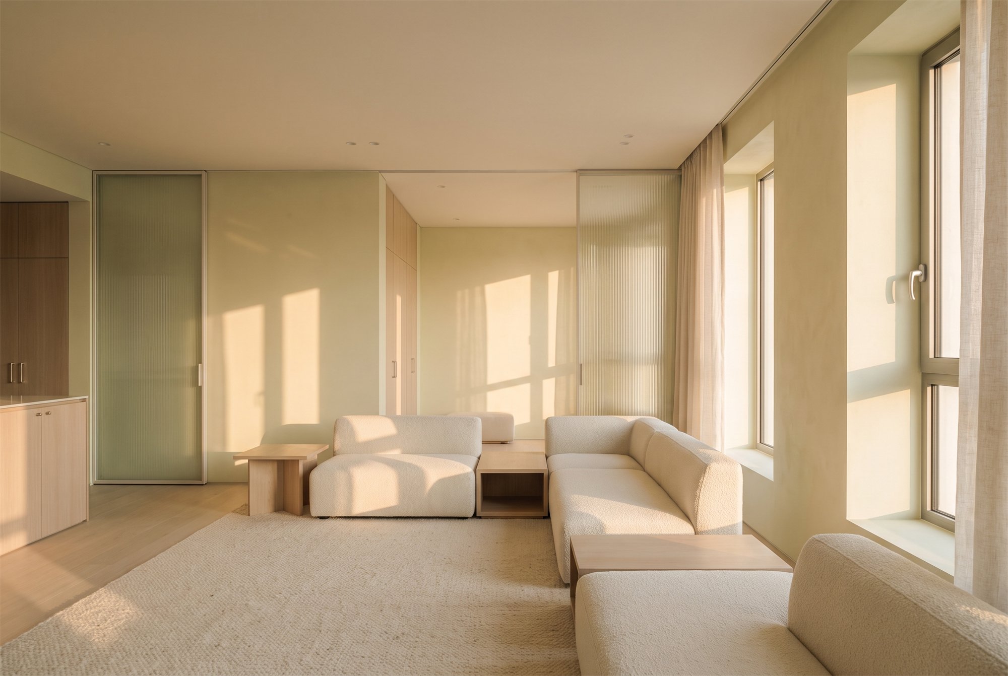 VEILED LIGHT — completed interior